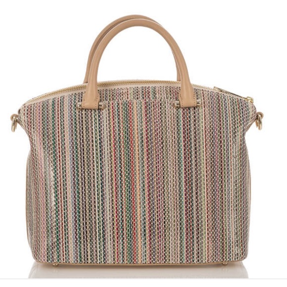 NWT Brahmin Duxbury Satchel Multi Cardenas leather - Picture 3 of 7